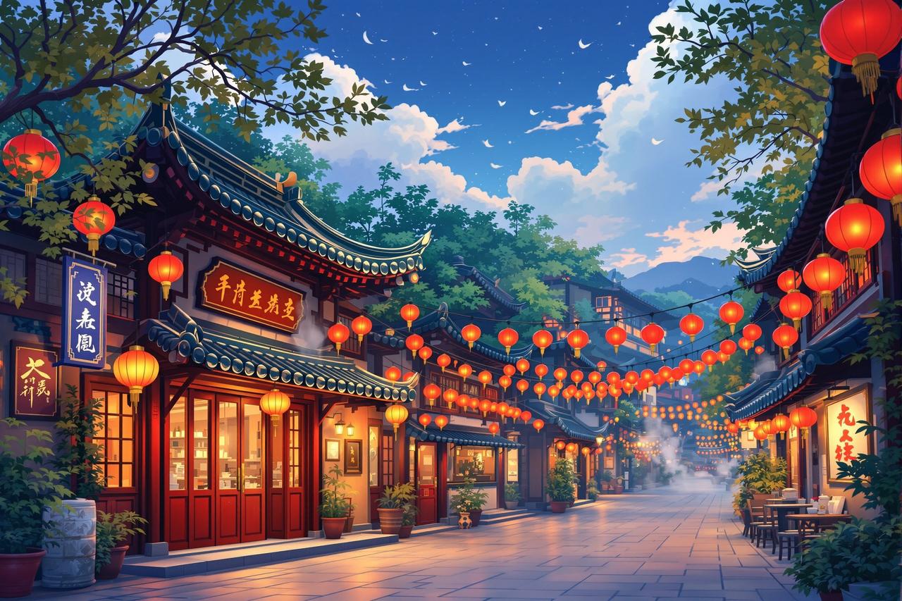 网络短剧成功案例 - 成都宽窄巷子《烟火锦城》品牌联名